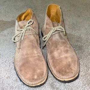 BARNEY’S NEW YORK desert boots sandy brown colour size 11